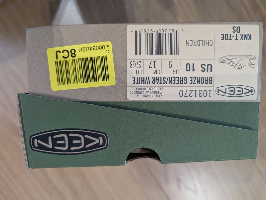 Buty Keen stan idealny 27/28 KNX T-Toe DS