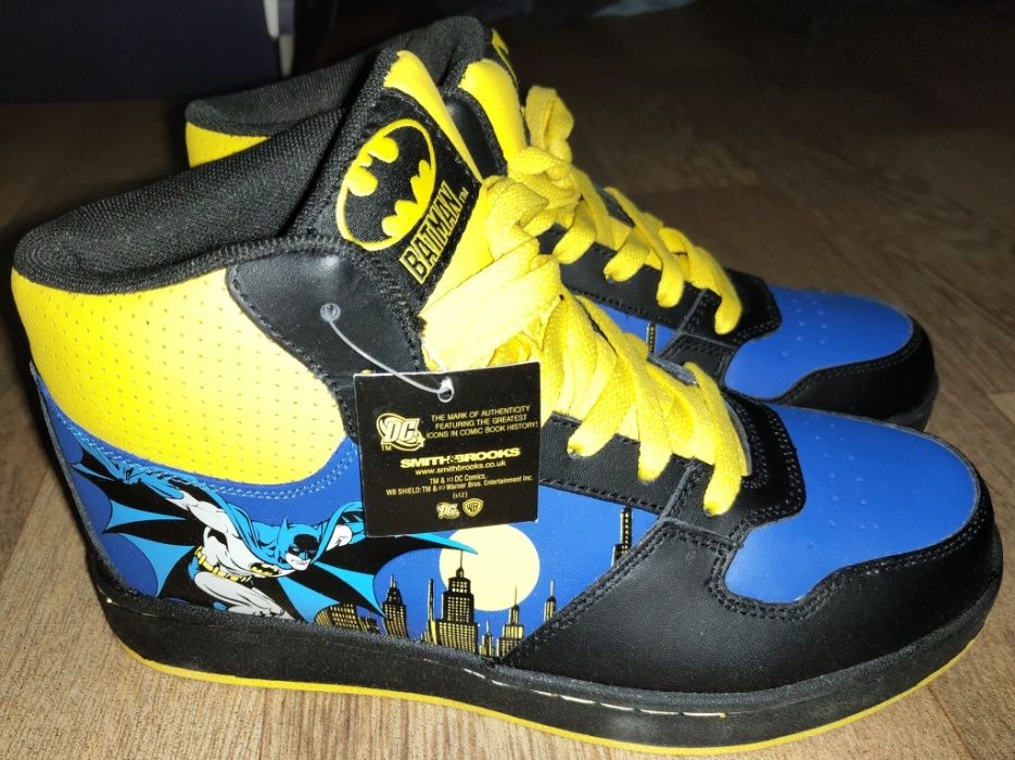 Новые кроссовки Smith&Brooks, DC Comics размер 37,5