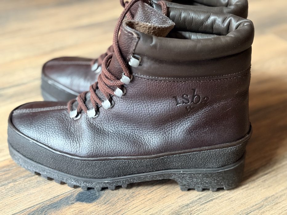 Super buty zimowe Isba Montana skóra cielęca, wełna