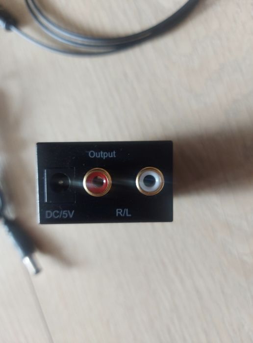 Konwerter audio Bluetooth. Dzwięk z tv i tekefonu przez wzmacniacz.