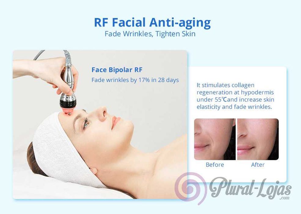 CRIOLIPOLISE DUPLA + Cavitação 60 Watts + RadioFrequencia 150 watts