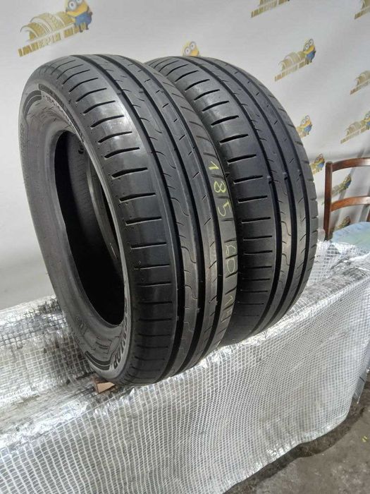 Шини Dunlop 185/60R15. 2шт. Літо 2024р (0196)