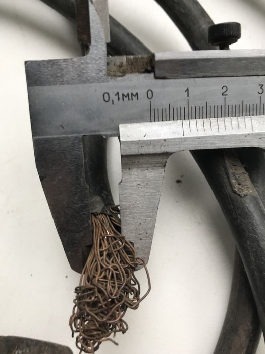 Кабель сварочный, шина медная  СССР