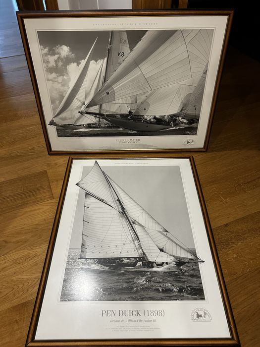 Quadros Poster Veleiros Yacht Racing