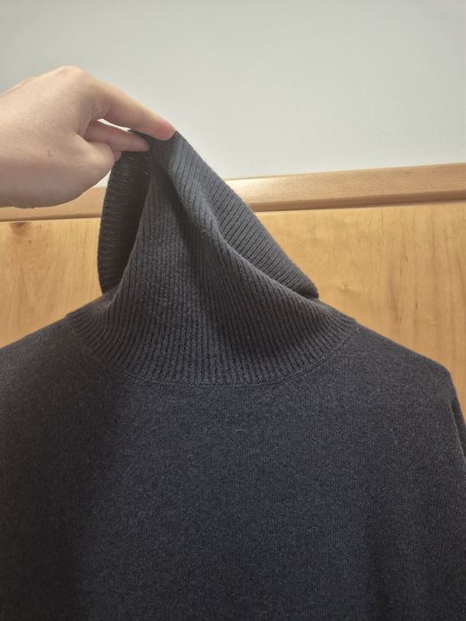 Cienki golf massimo dutti kaszmir wełna