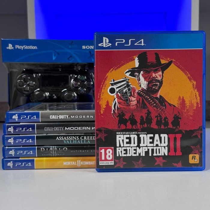 Гра Sony PS4 Red Dead Redemption 2 ігри на PlayStation Б/У