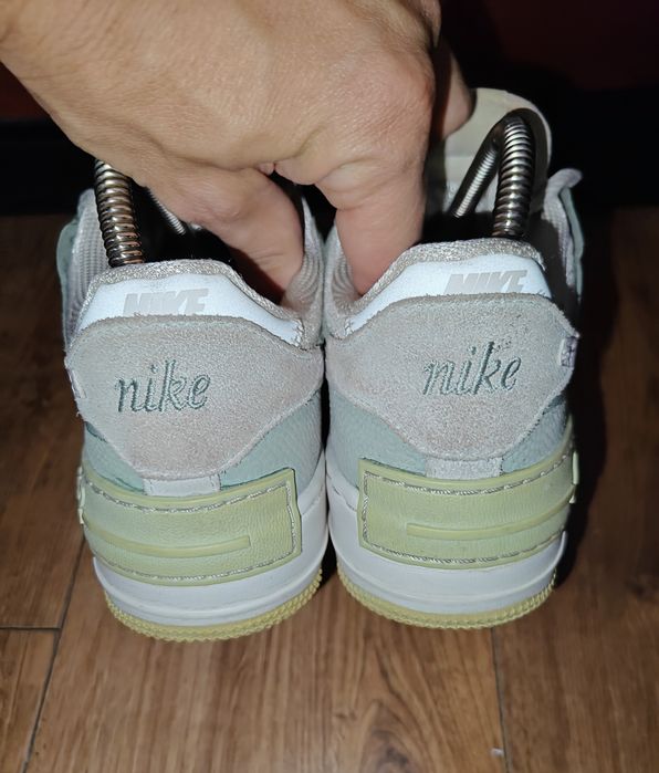 Damskie śliczne sneakersy Nike Wmns Air Force 1 Shadow r 38.5 BDB+!