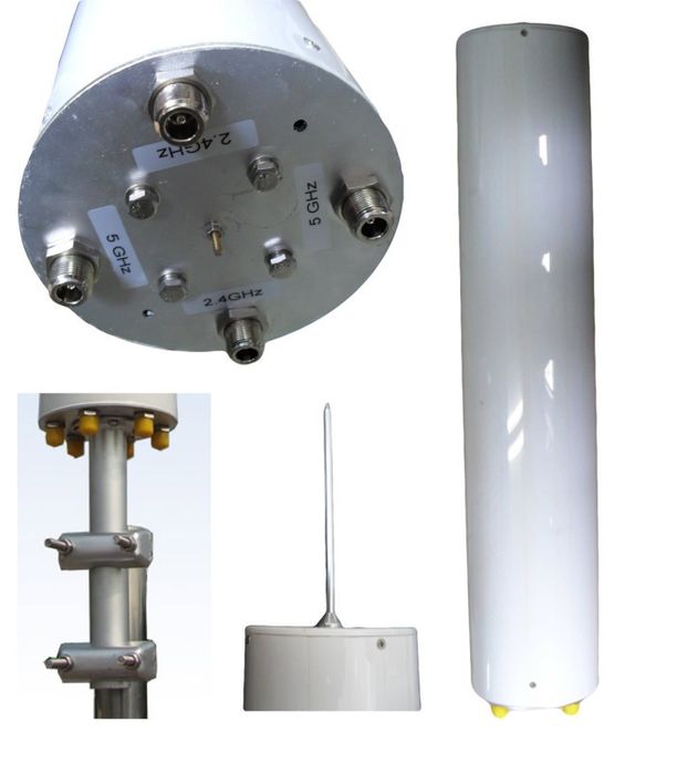 Antena ExtraLink 2,4Ghz/5Ghz 13/9dBi Omni Mimo
