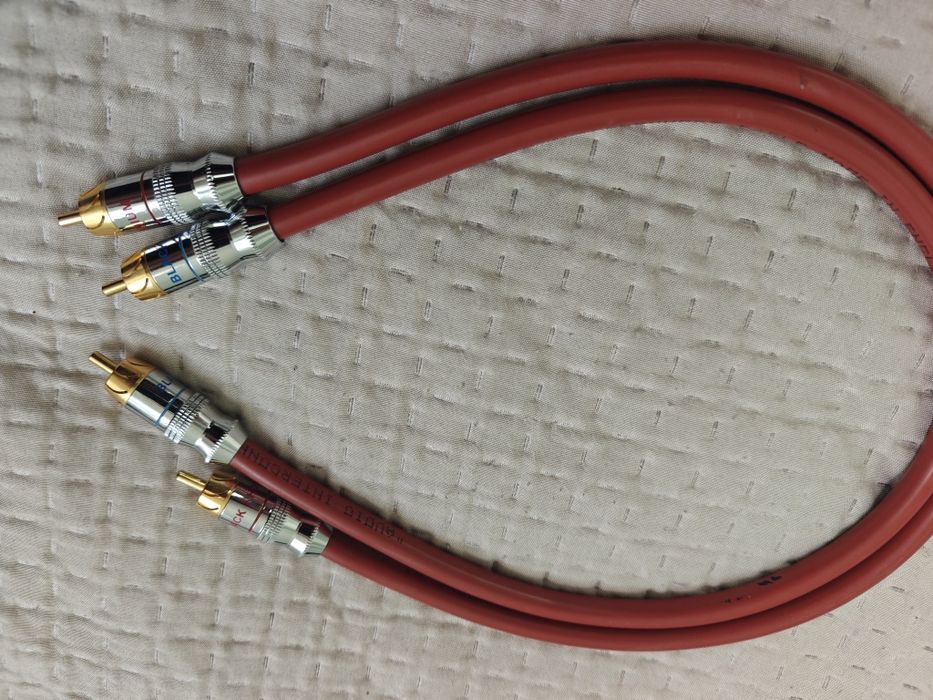 Kable RCA Black Rhodium. Stan bardzo dobry! SOLIDNE