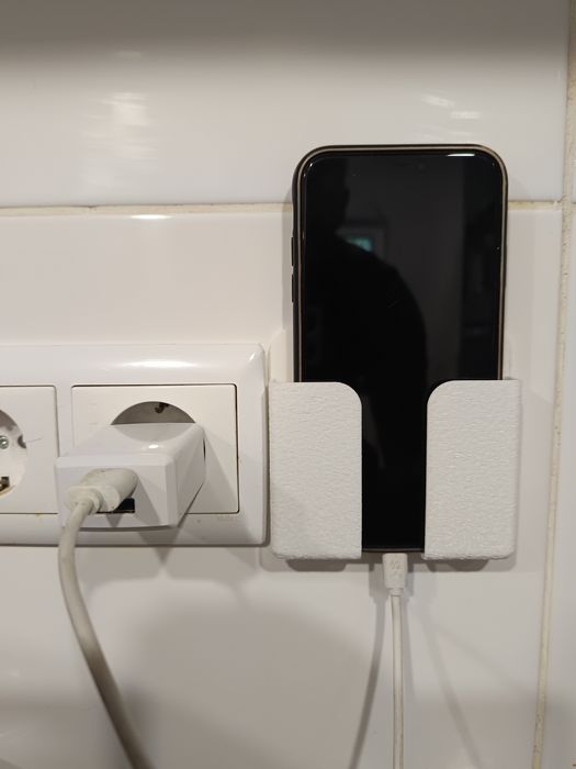 Suporte de parede para telemóvel