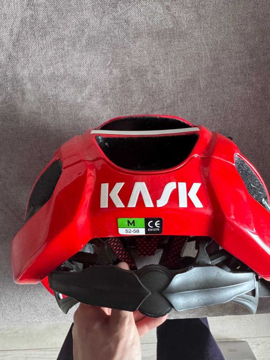 Велошолом KASK Protone червоний розмір M (52-58 см)