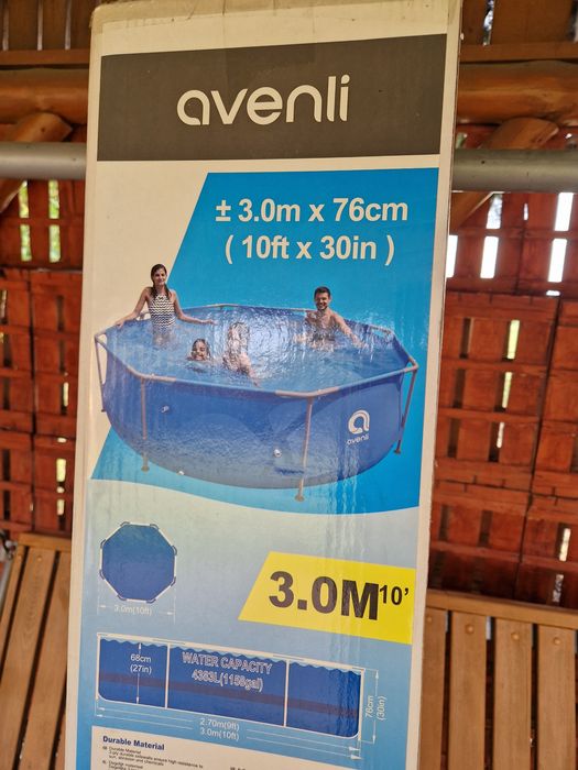 Basen stelarzowy 300cmx76cm Avenli