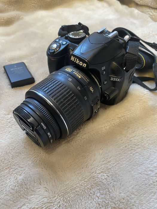 Фотоапарат nikon d3100 + обʼєктив