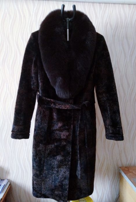 Шуба-пальто зимове утеплене 46-48