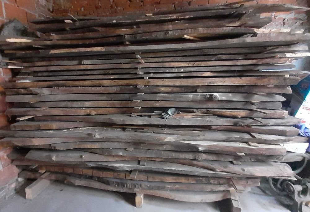 deski dębowe, suche, sezonowane