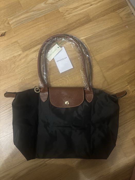 Torebka longchamp Fusil Gris M