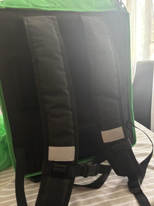 Mochila Térmica Uber Eats + Capa (Nova)