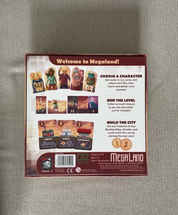 Jogo de tabuleiro Megaland