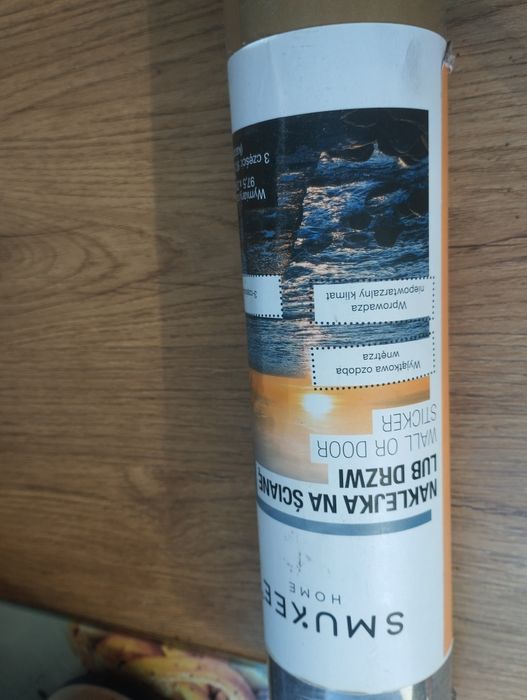 Naklejka na drzwi lub ścianę zachód słońca