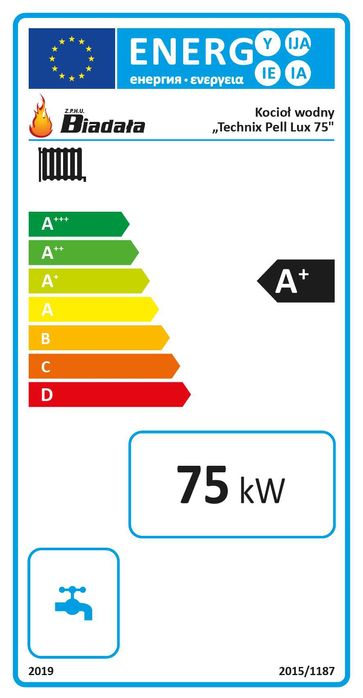 Kocioł Piec Pellet 75kW Z Podajnikiem Technix Pell Lux