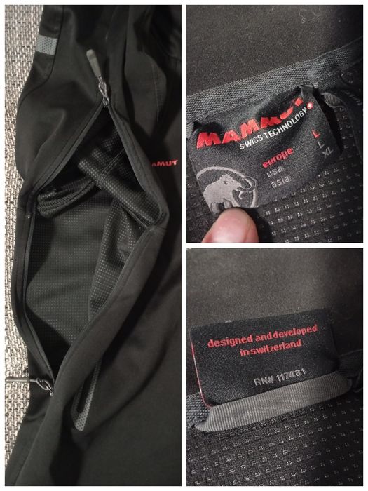 Чоловіча куртка, віндстопер Mammut Softshell Ultimate Advanced. Роз. L