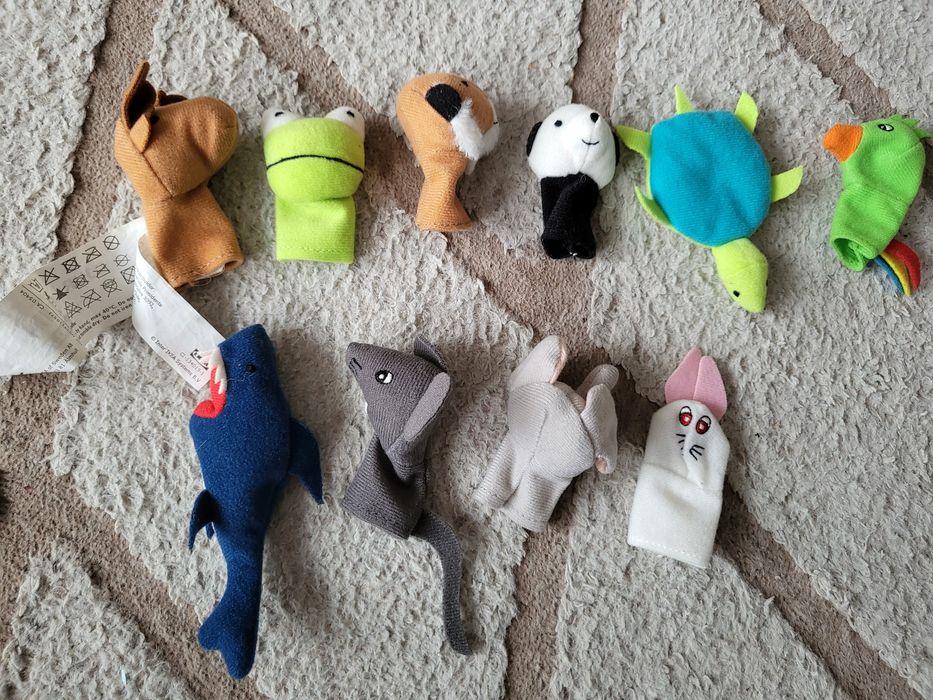 Pluszaczki na palec 10 sztuk Ikea