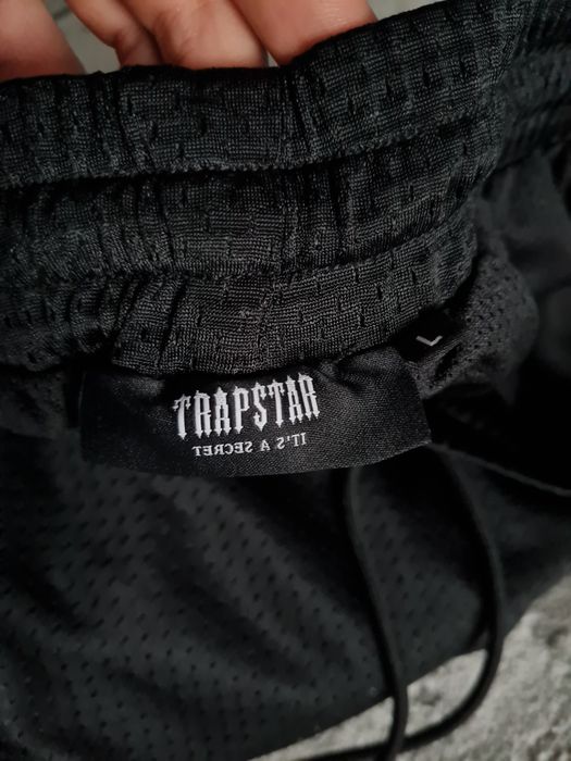 Czarny krótki set Trapstar komplet dres nowy UK Drill Tanio