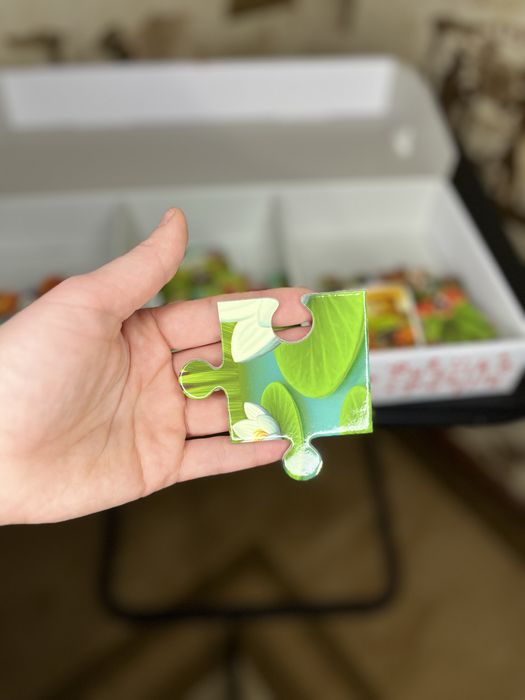 Пазл Левеня Puzzlika Улюблені тварини 3 в 1, 50 ел.