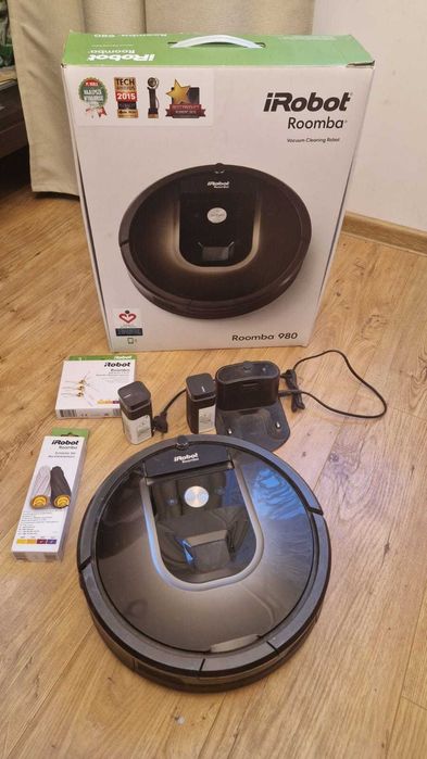 robot sprzątający iRobot Roomba 980 z akcesoriami