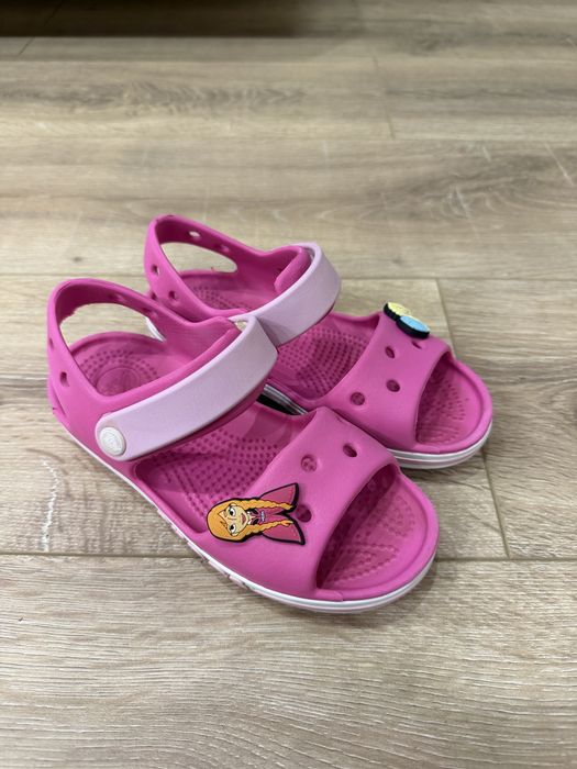 Сандалі, босоніжки Crocs c12 в чудовому стані (ельза, анна)