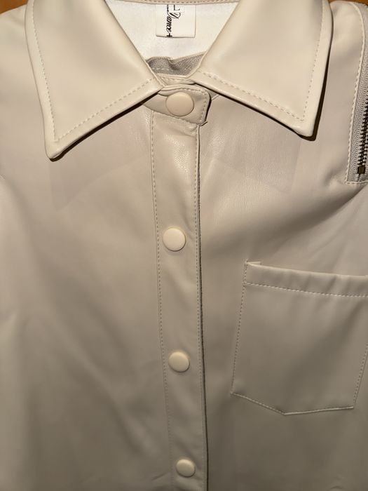 Жіноча рубашка еко шкіра