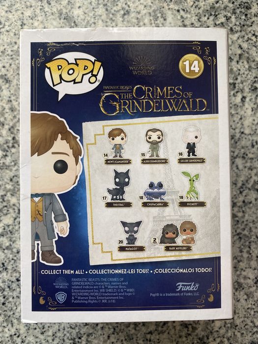 Funko Pop! CHASE Fantastic Beasts - Newt Scamander