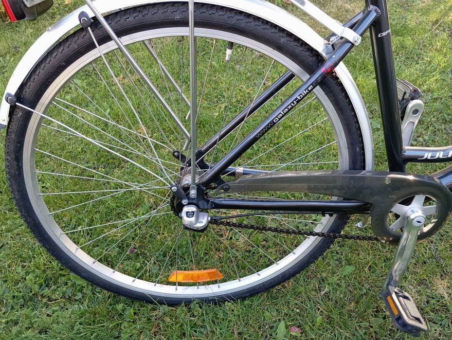 Rower damka aluminiowy