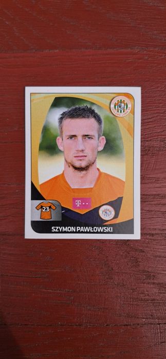 Naklejka kolekcjonerska Szymon Pawłowski nr.331