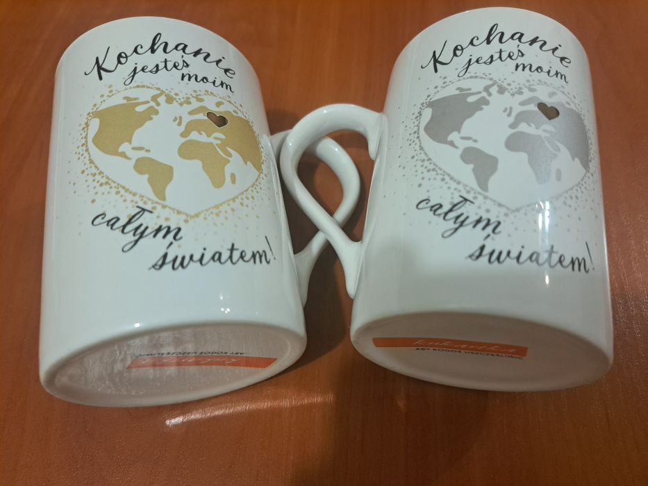 Dwie sztuki porcelany