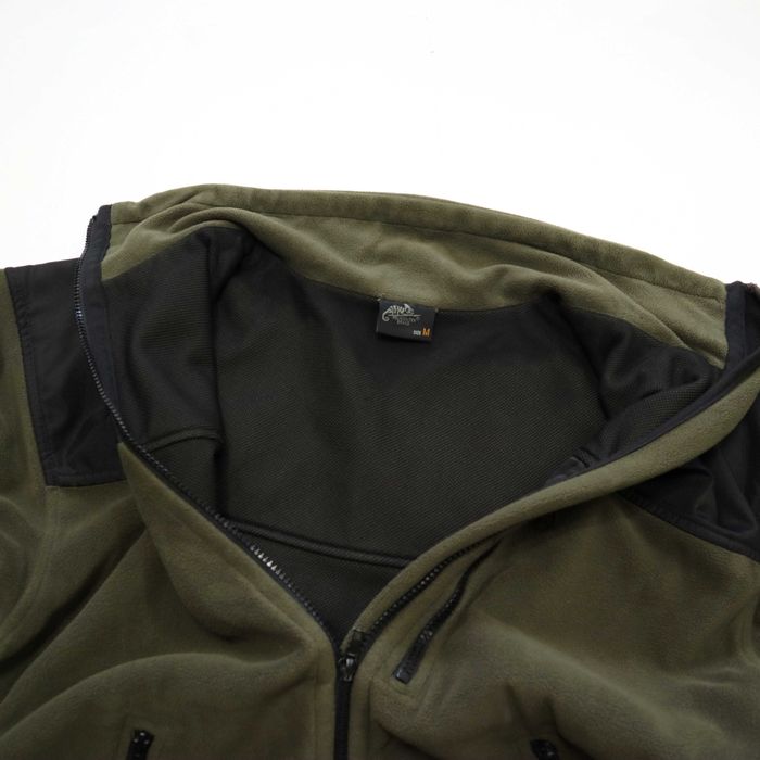 Тактична флісова кофта - куртка Helikon Classic Army - Olive/Black р.М