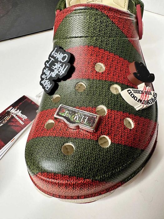 Шлепанцы Crocs All-Terrain x A Nightmare on Elm Street,оригинал,27 см