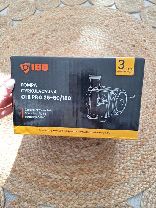 ohi pro 25-60/180 ze śrubunkami pompa obiegowa ibo 001163
