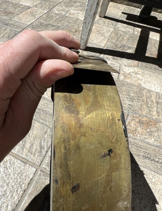 Латунная лента на метраж (ширина 50 мм толщина 0.75 мм)