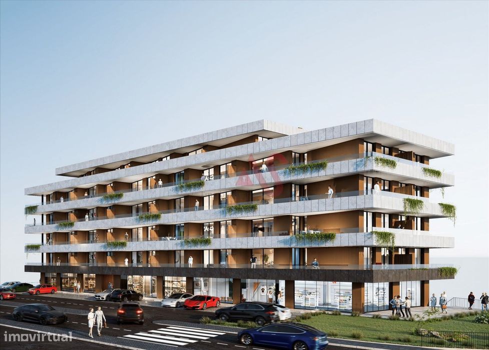 Apartamento T0 inserido no empreendimento Aura Residence em Meixomil,