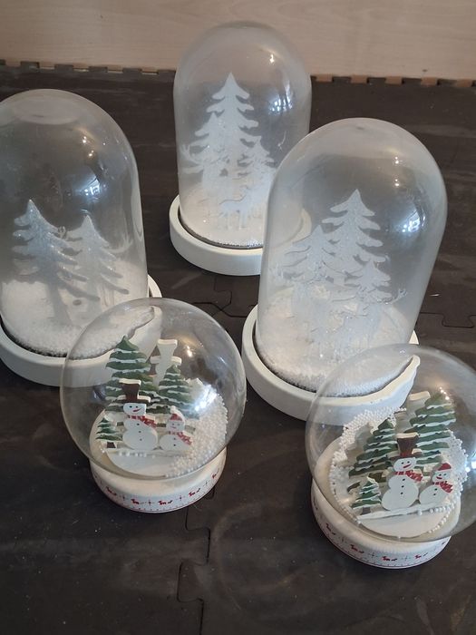Decoração de Natal 5 peças novo