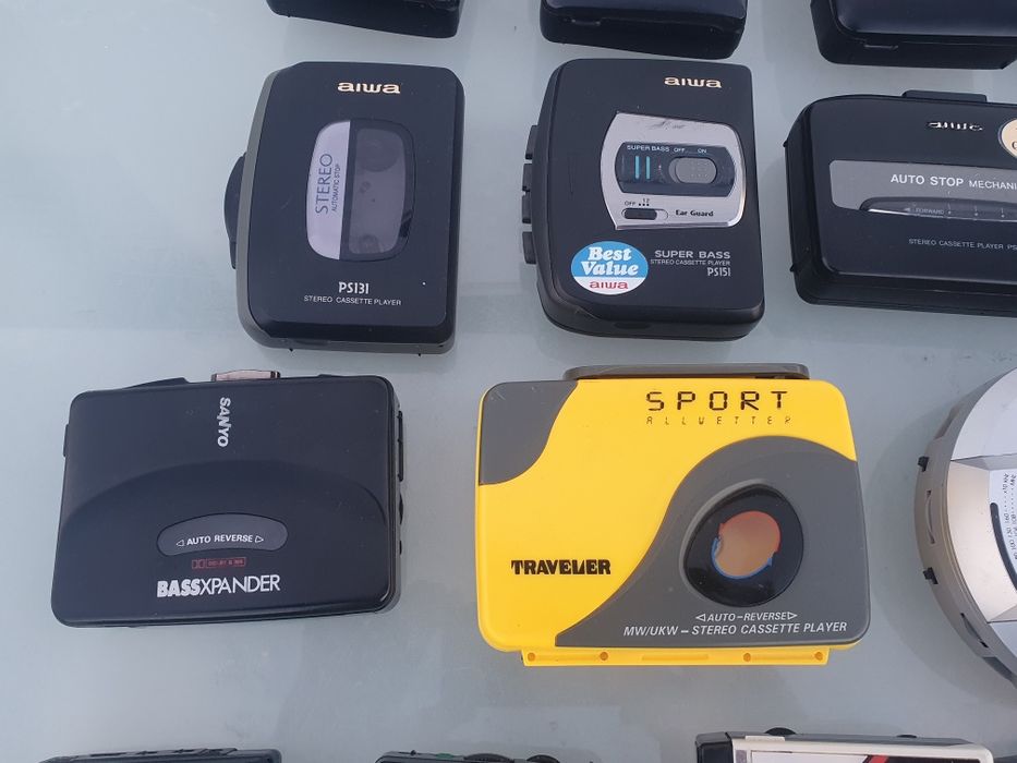 Odtwarzacze kaset magnetofonowych -walkmany