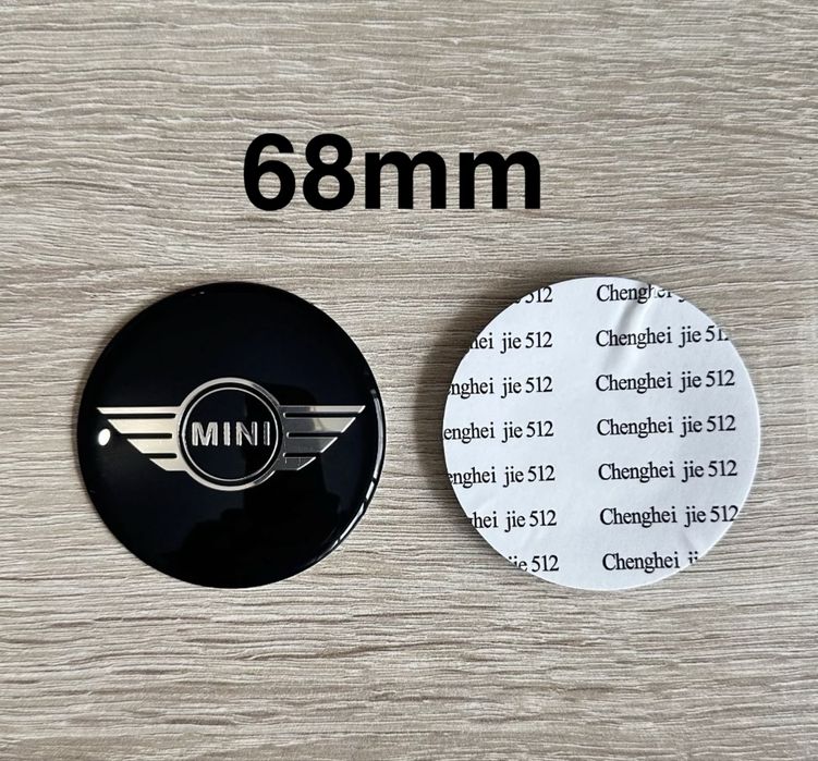 Conjunto 4 Centros Jantes Mini Cooper 54mm 56mm 60mm 65mm 68mm