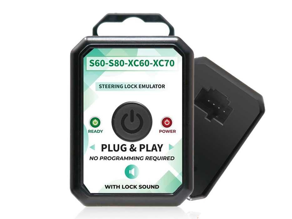 Emulador Tranca Direcção ESL/ELV Volvo S60 S80 XC60 XC70 (NOVO)