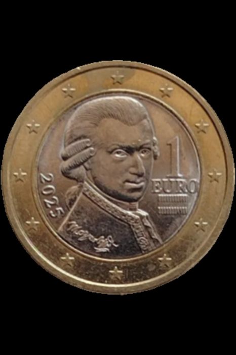 Moeda de 1 € 2025 , da Áustria