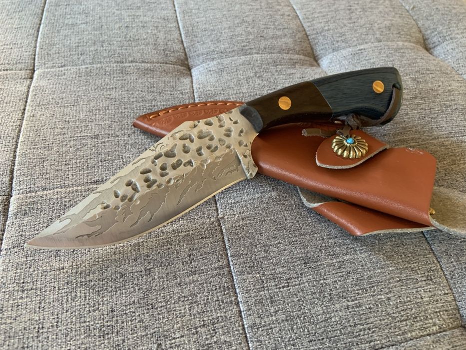 Нож кухонный Ніж кухоний Нож  Кований  нож ручной работы  ніж  фултанг