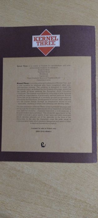 Kernel Three - Students Book
