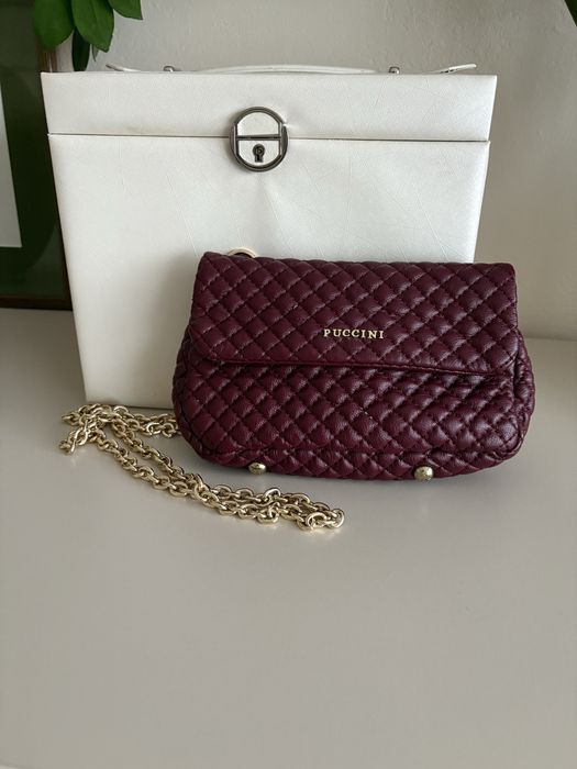 Torebka pikowana mała puccini kopertówka