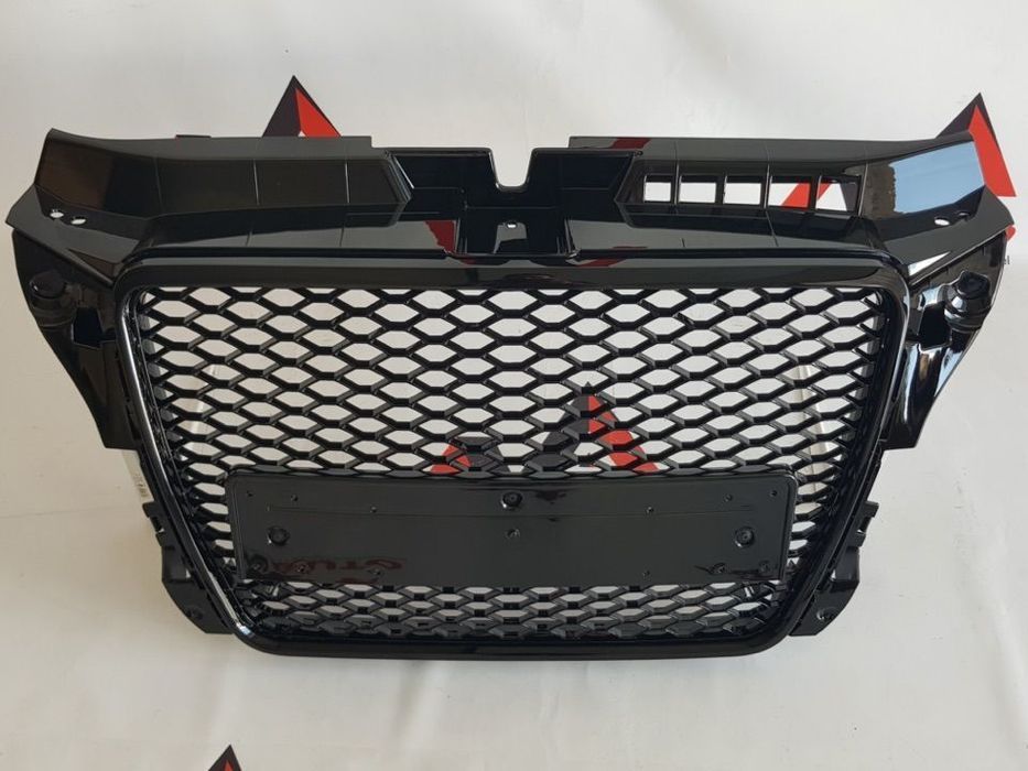 Grelha Frontal Audi A3 8P Facelift (2007-2012) RS3 Preto Brilho
