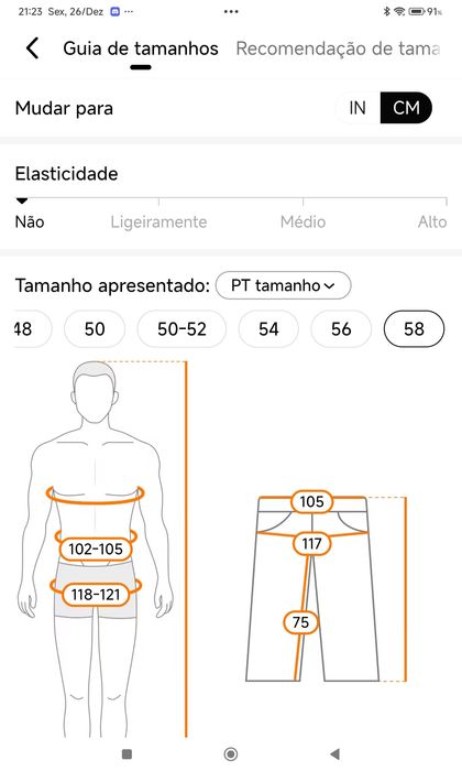 Calças de ganga clássicas novas a estrear xxl
Xl n 48 n 50 xxl n 52. 3